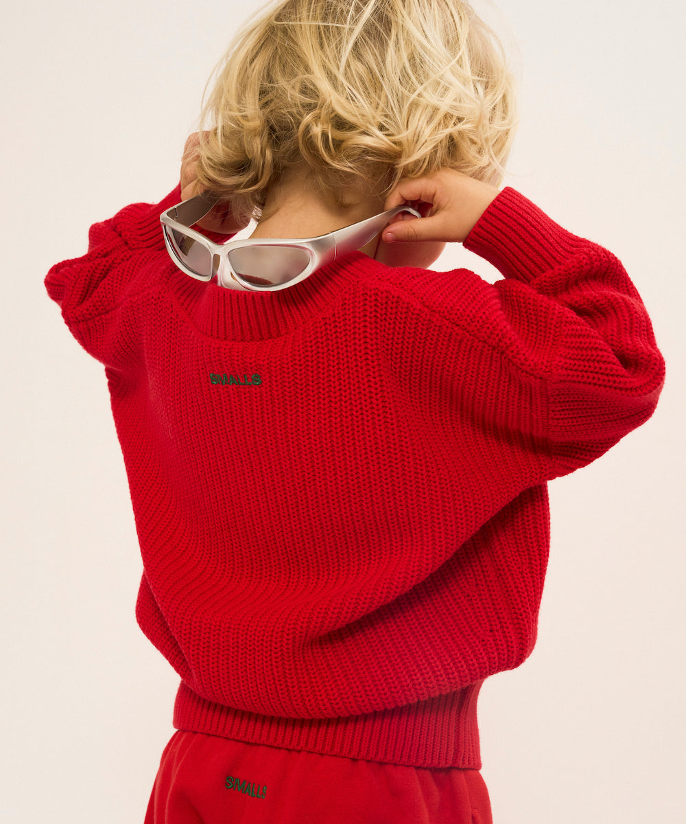 Ellis O-Neck Sweater 0002 Adrenaline Rush