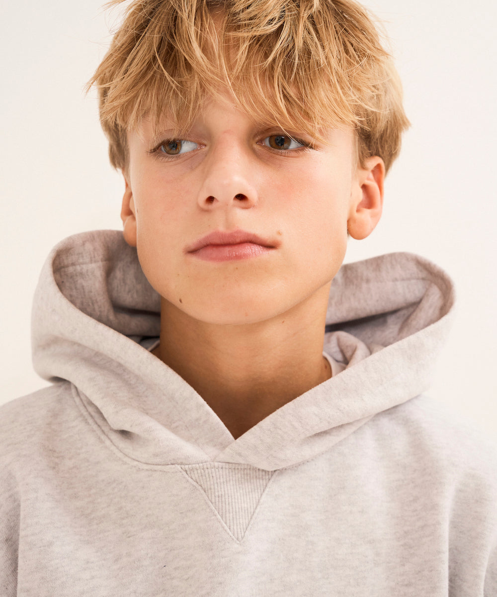 Leo Hoodie 0003 Light Gray Mel