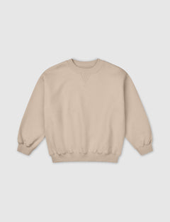 Leo Brushed Sweat 0014 Silver Mink