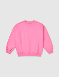 Leo Brushed Sweat 0014 Pink Carnation