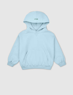 Leo Brushed Hoodie 0014 Cashmere Blue