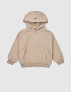 Leo Brushed Hoodie 0014 Silver Mink