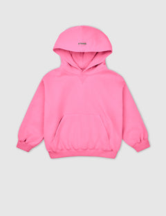 Leo Brushed Hoodie 0014 Pink Carnation